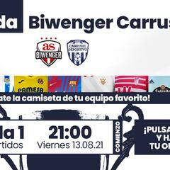 Vuelve LaLiga y también... ¡La Jornada Biwenger Carrusel con camiseta para el ganador!