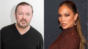 A través de una entrevista para Access Hollywood, Jennifer Lopez reveló que amenazó a Ricky Gervais durante unos Golden Globes: “Te daremos una paliza”.