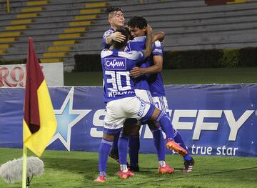 Tolima y Millonarios empataron en el primer encuentro de la final de la Liga BetPlay. Juan Fernando Caicedo marcó en la primera parte del partido, los de Gamero empataron con un tanto Juan Carlos Pereira en la adición.