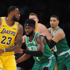 Los Celtics se aprovechan de unos Lakers que ya son un auténtico cuadro