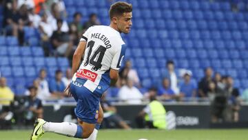 Óscar Melendo, jugador del Sevilla