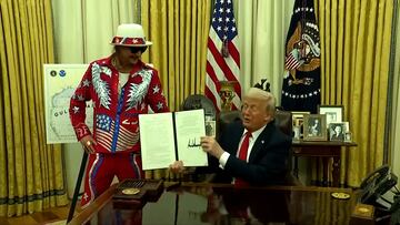 Kid Rock shocks Trump by renaming his iconic ‘MAGA’ slogan right in front of him