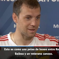 Dzyuba: "España es como Rocky, nosotros un veterano canoso"