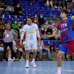 Pablo Urdangarin se estrena de azulgrana con tres tantos