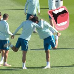 Ni los compañeros se "salvan": el mordisco de Diego Costa a Lucas