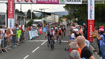 Paula Patiño, tercera en el Tour de Ardeche