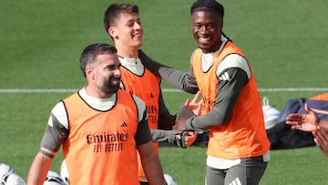 25/10/25 ENTRENAMIENTO REAL MADRID
CARVAJAL GULER Y CAMAVINGA