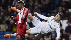 Cristiano sin piedad ante Girona: Le marca cuatro goles