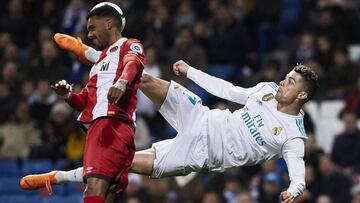 Cristiano sin piedad ante Girona: Le marca cuatro goles