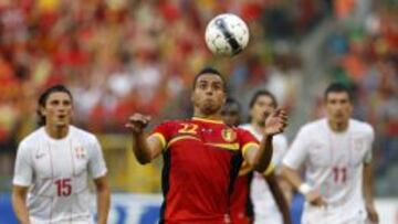 Chadli lleva 15 partidos con Bélgica.