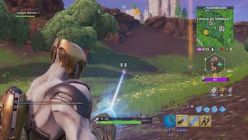 Infligimos daño a un héroe con el fusil láser chitauri