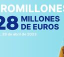 Euromillones: comprobar los resultados del sorteo de hoy, viernes 28 de abril