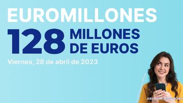 Euromillones: comprobar los resultados del sorteo de hoy, viernes 28 de abril
