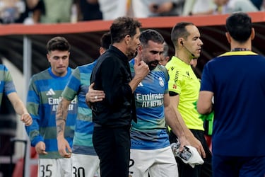 El Atleti sale en defensa de Simeone y apunta a Vinicius