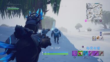 Desafío de Tormenta de Hielo de Fortnite - Destruye brutos de hielo