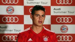 James Rodriguez open to joining Bayern permanently