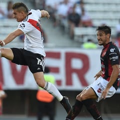Santos Borré tiene en la mira a Teo Gutiérrez y Falcao en River