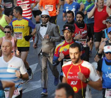 Las mejores imágenes del maratón de Valencia