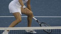 <b>EL DOBLE. </b>María José Martínez y Nuria Llagostera son las integrantes del dobles de la Fed Cup.