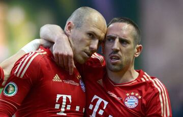 Legends | Bayern Munich's Franck Ribery and Arjen Robben.