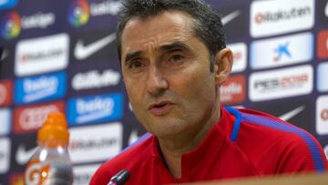 13/01/18 BARCELONA RUEDA DE PRENSA DE ERNESTO VALVERDE