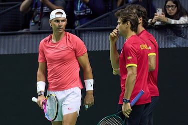 Ferrer: ¡°Nadal est¨¢ haciendo un esfuerzo por llegar lo mejor posible¡±