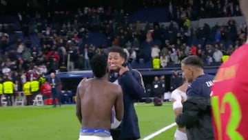 Vinicius Jr was one of three Real Madrid players to score in their win over Braga. Jude Bellingham, who was out injured, went viral with this gesture.