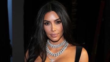 Kim Kardashian durante la 71° entrega de los Emmy Awards en el Microsoft Theater, L.A. Septiembre 22, 2019.