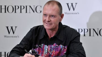 Paul Gascoigne, who was fined 1,000 pounds for racism.