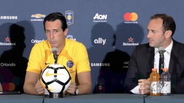 Emery: "El PSG trabaja para traer nuevos jugadores, no es un secreto"