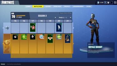 Así es el Pase de Batalla de Fortnite con skins premium