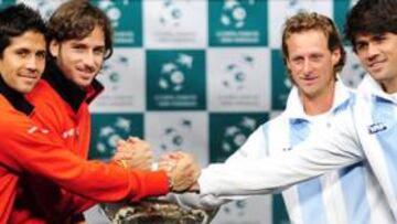 <b>PARTIDO FUNDAMENTAL. </b>Verdasco y Feliciano se enfrentan hoy a Schwank y Nalbandián.