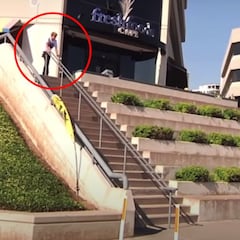 El vídeo de acción del día: un truco de skate en... ¡21 escalones!
