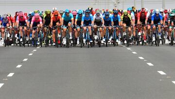 Sigue en directo la tercera etapa del UAE Tour con un recorrido de 179 kil¨®metros entre Al Ain y la subida final a Jebel Hafeet en una jornada decisiva para la clasificaci¨®n general.
