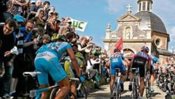 <b>BATALLA DECISIVA. </b>El Kapelmuur (muro de la capilla) será básico para seleccionar al vencedor final.