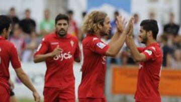 El Sporting golea en el segundo partido de pretemporada