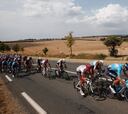 Los españoles en el Tour: Movistar intentó los abanicos