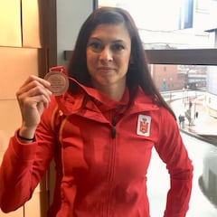 Concha Montaner se colgó el bronce 12 años después