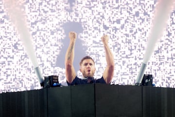 Cuando Calvin Harris comenzó a producir música estaba pensando en ponerse un alias, optó por Calvin Harris ya que él creía que era un nombre que resultaba ambiguo y de esta forma no saber si el productor era blanco o negro, ya que su primer producción era de Soul y no quería que la gente consumiera la música por quién la había hecho, sino por cómo sonaba.