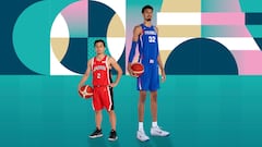 Who are the tallest, shortest, youngest and oldest basketball players at the 2024 Paris Olympic Games?