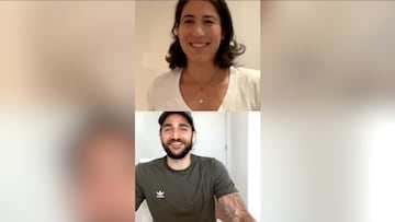 Muguruza le confiesa a Ricky Rubio la mítica canción que escucha antes de jugar: es muy 'destroyer'...