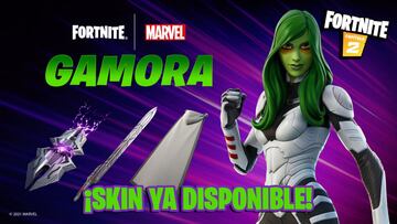 Fortnite: skin Gamora de Guardianes de la Galaxia ya disponible; precio y contenidos