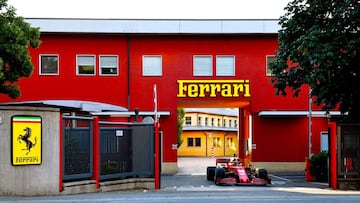 18/06/20 FORMULA 1 F1 FORMULA1 Charles Leclerc pilotando el Ferrari SF1000 en Maranello  
 
 Fotos de Ferrari
 PUBLICADA 19/06/20 NA MA35 5COL