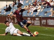 Diego Gómez brilló con el Pontevedra.