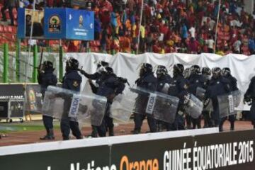 Incidentes en el partido Guinea Ecuatorial-Ghana