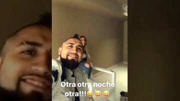 Vidal mostró su gran fiesta familiar a puro reggaetón