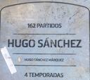 Las placas de Hugo Sánchez y Agüero, pisoteadas y escupidas