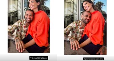 Las vacaciones de Dani Alves y Joana Sanz: “A quien le moleste, que no mire”