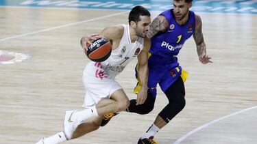 18/11/20 PARTIDO BALONCESTO BASKET EUROLEAGUE EUROLIGA REGULAR SEASON ROUND 9 REAL MADRID - MACCABI TEL AVIV FACUNDO CAMPAZZO SCOTTIE WILBEKIN