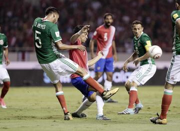 El empate de México en Costa Rica en imágenes